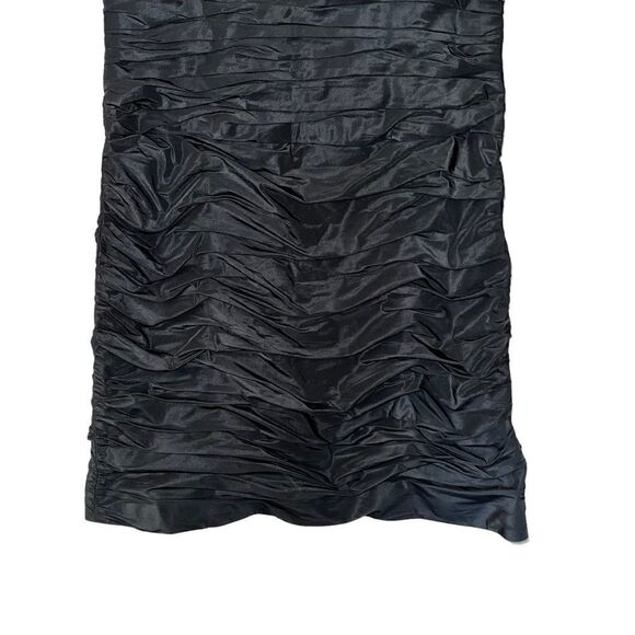 Rickie Freeman Teri Jon Black Taffeta dress - Picture 4 of 10